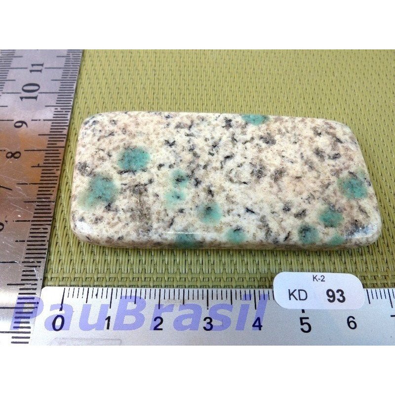 Jaspe  K2 en tranche polie de 51g qualité Extra