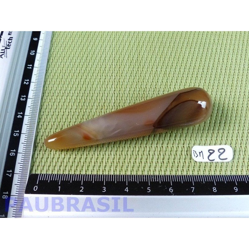 Bâton Base de Massage Cornaline 8cm 35gr
