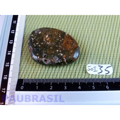 Jaspe Orbiculaire en Tranche Plate Q Extra 19g