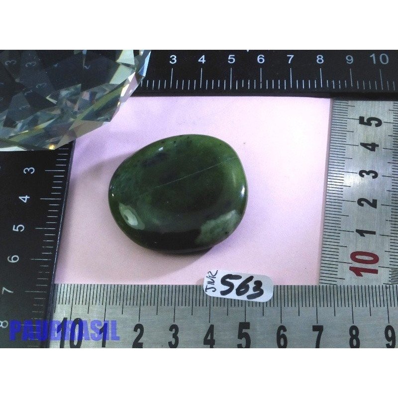 Jade Néphrite en pierre plate de 27gr50