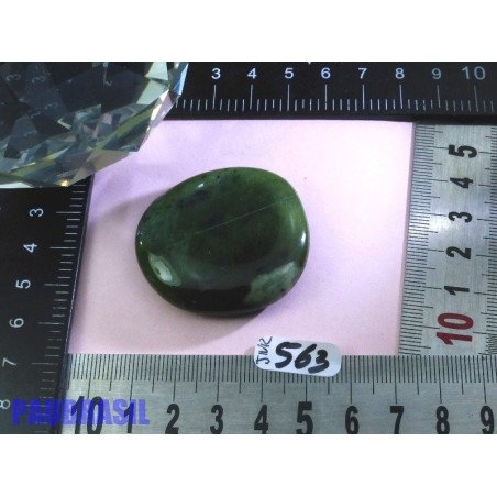 Jade Néphrite en pierre plate de 27gr50