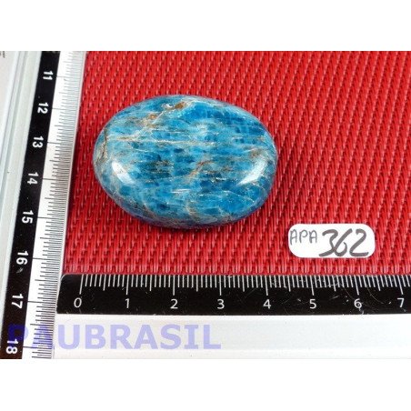 Apatite Bleue en mini savonnette polie Q Extra 45gr