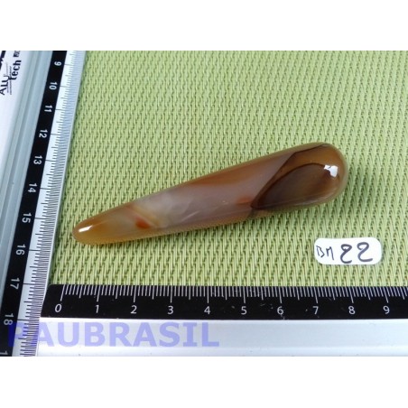 Bâton Base de Massage Cornaline 10cm 35gr Bâton Base de Massage Cornaline 10cm 35gr