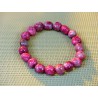 Bracelet Thulite Zoïsite Rouge pierres roulées