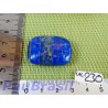 Lapis Lazuli 14g en Pierre Plate rectangulaire Q extra