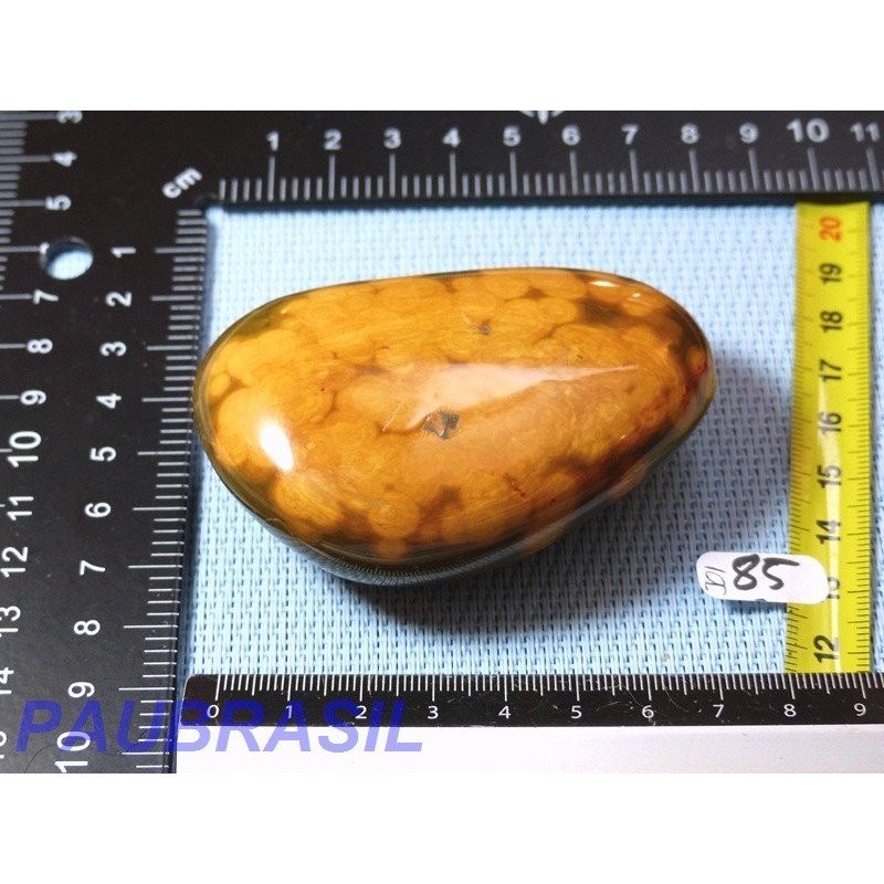 Jaspe Orbiculaire Poli Q Extra de Madagascar 163g