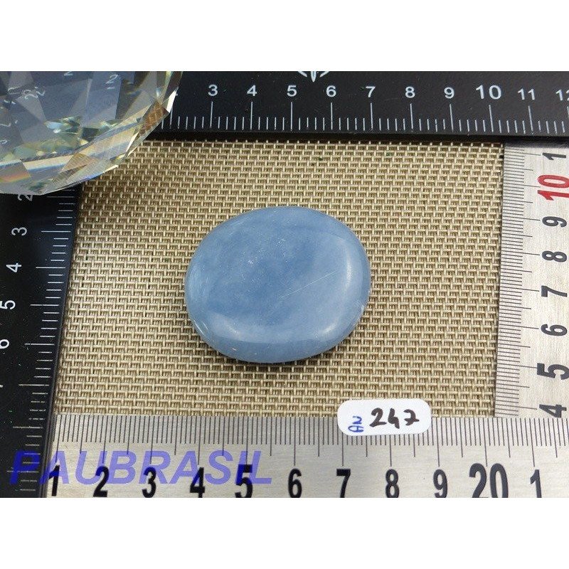 Angelite anhydrite en Pierre Plate 28g