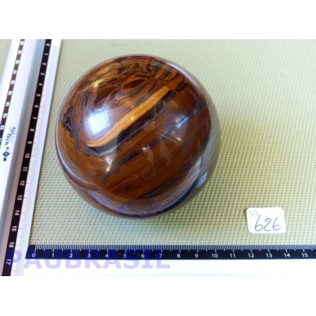 Sphère en Oeil de Fer Q Extra 1134g 87mm diamètre