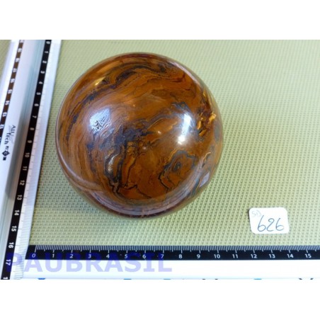 Sphère en Oeil de Fer Q Extra 1134g 87mm diamètre