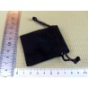 Pochette Feutrine Noire 5x5cm