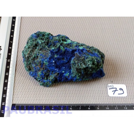 Azurite Malachite en Pierre brute de 340 g