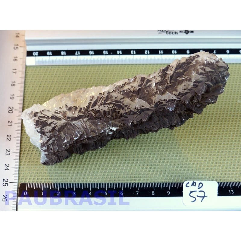 Calcite jaune noire du Chihuahua pierre brute RARE 245g