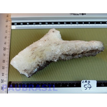 Calcite jaune noire du Chihuahua pierre brute RARE 245g