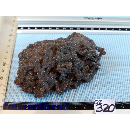 Quartz sur limonite Potosi Mexique 302g très rare