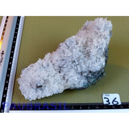 Calcite blanche brute de 386 gr du Brésil