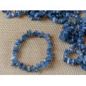 Bracelet baroque en Disthene Cyanite bleue Q Extra
