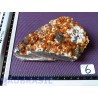 grenat spessartite quartz fumé brut Chine de 390gr Q extra