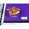 grenat spessartite quartz fumé brut Chine de 40gr Q extra