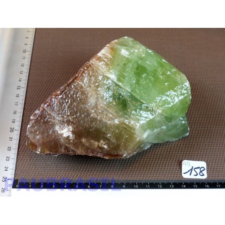 Calcite Verte en Pierre Brute 1300g Q Extra