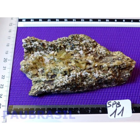 Titanite  Sphène brute sur gneiss 252 gr SUPERBE Brésil