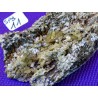 Titanite  Sphène brute sur gneiss 252 gr SUPERBE Brésil