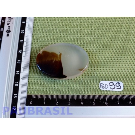 Cabochon Agate Naturelle Q Extra 23g .