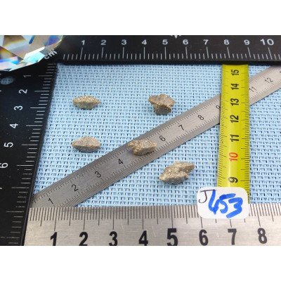 Anatase Lot de 5 Pierres Brutes 3gr | Minéraux Paubrasil
