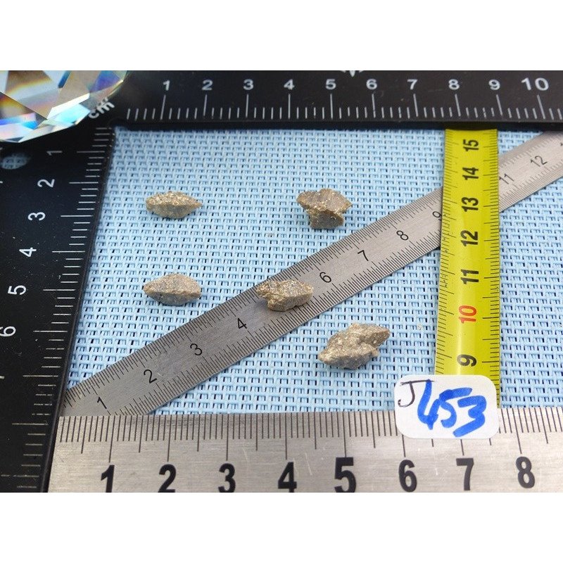 Anatase Lot de 5 Pierres Brutes 3gr | Minéraux Paubrasil