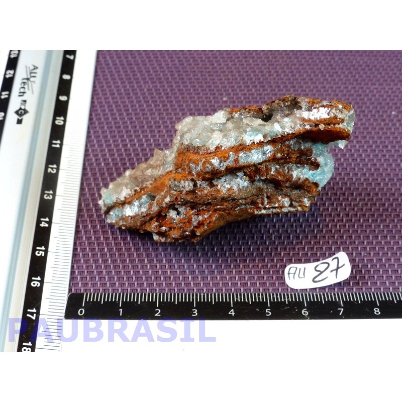 Aurichalcite brute de 88 gr du Mexique .