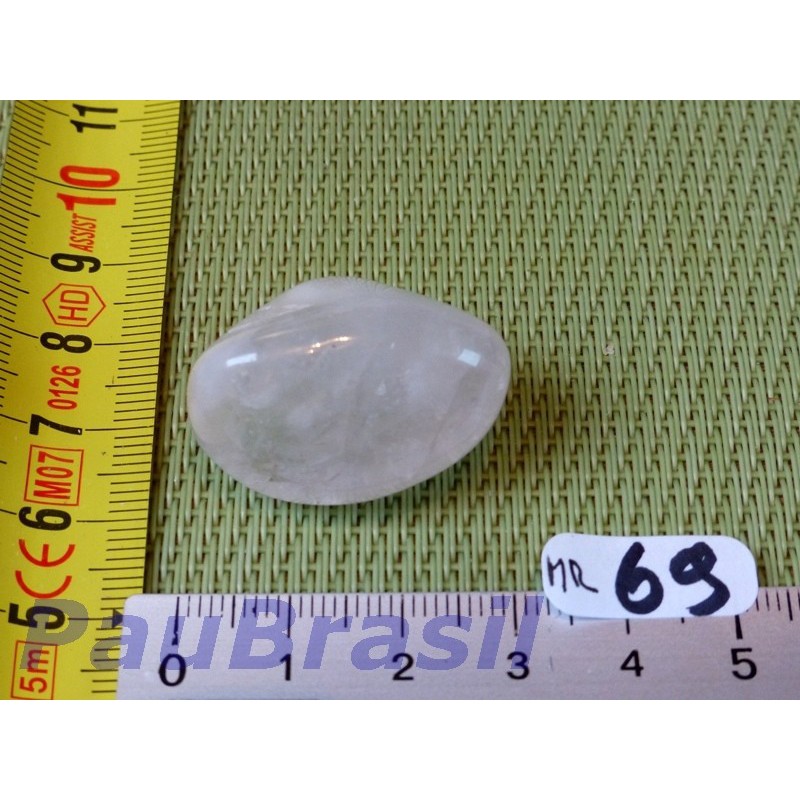 Morganite (béryl rose) en pierre roulée de 15 gr Q Extra .