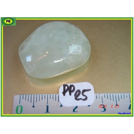 Prehnite de Chine en Pierre roulée 12g . Prehnite de Chine en Pierre roulée 12g .