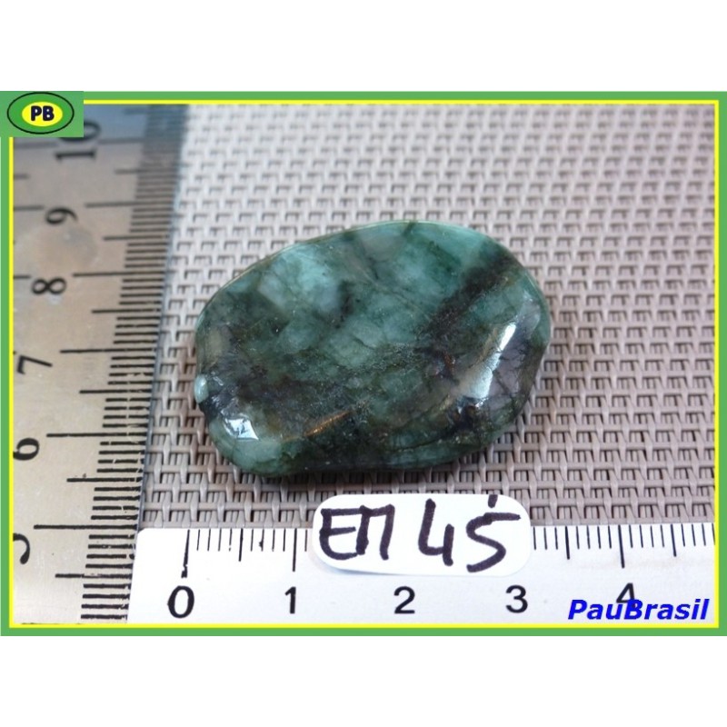 Emeraude en Pierre Plate Brésil 16gr .