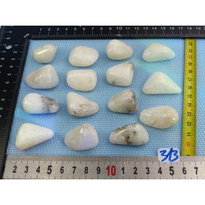 Strontianite Pierre Roulée à l unité de 20 à 24 gr | Minéraux Paubrasil