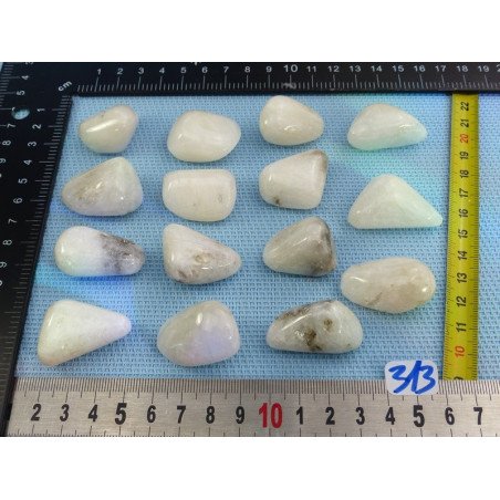 Strontianite Pierre Roulée à l unité de 20 à 24 gr | Minéraux Paubrasil
