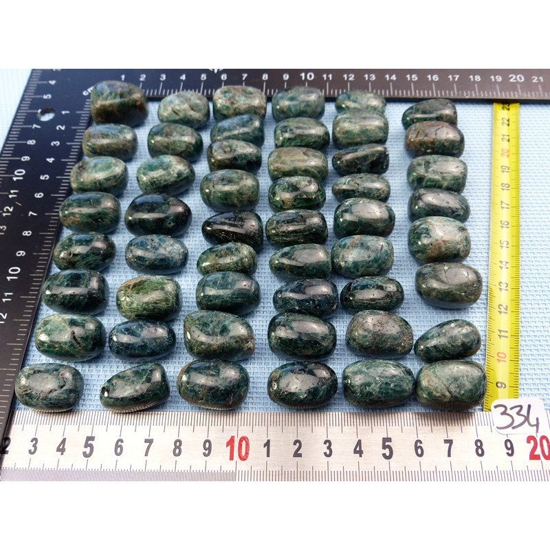 Apatite Bleue Q Extra Pierre Roulée à l unité de 12 à 15 gr | Minéraux Paubrasil