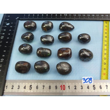 Magnetite Pierre Roulée à l unité de 22 à 26 gr | Minéraux Paubrasil