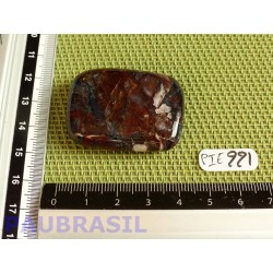 Piétersite en pierre plate rectangulaire de 25 gr.