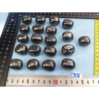 Magnetite Pierre Roulée à l unité de 30 à 34 gr | Minéraux Paubrasil