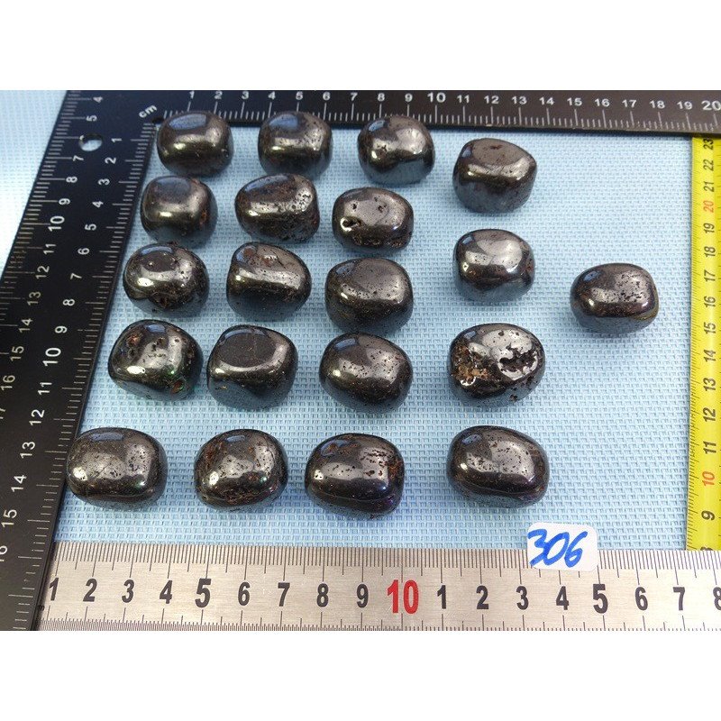 Magnetite Pierre Roulée à l unité de 30 à 34 gr | Minéraux Paubrasil