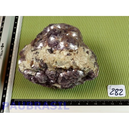 Lépidolite Nodule 620g du Brésil .