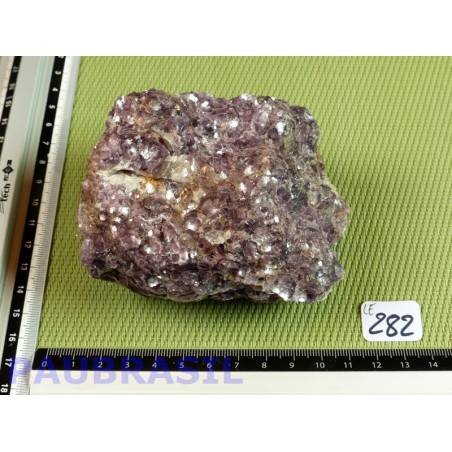 Lépidolite Nodule 620g du Brésil .