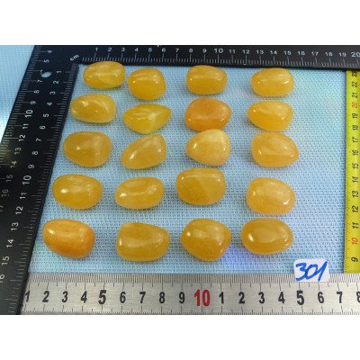 Calcite Orange EXTRA Pierre Roulée à l unité de 16 à 18 gr | Minéraux Paubrasil