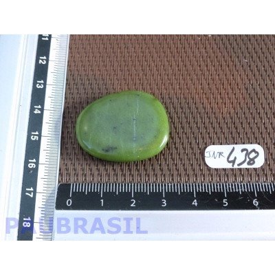 Jade Néphrite en mini pierre plate 9g