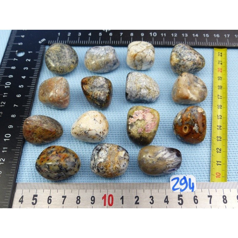 Opale à Dendrites Pierre Roulée à l unité de 16 à 20 gr | Minéraux Paubrasil