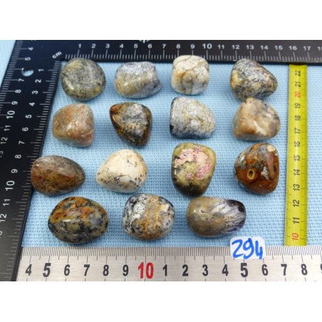 Opale à Dendrites Pierre Roulée à l unité de 16 à 20 gr | Minéraux Paubrasil