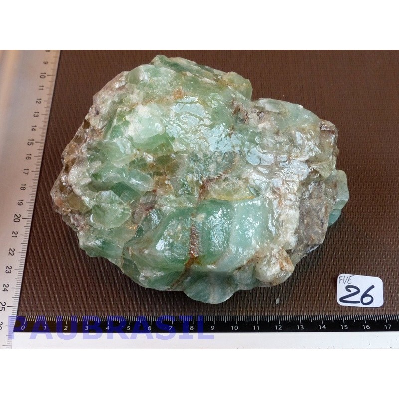 Calcite Verte en Pierre Brute. Pierre de soins. Minéraux de collection