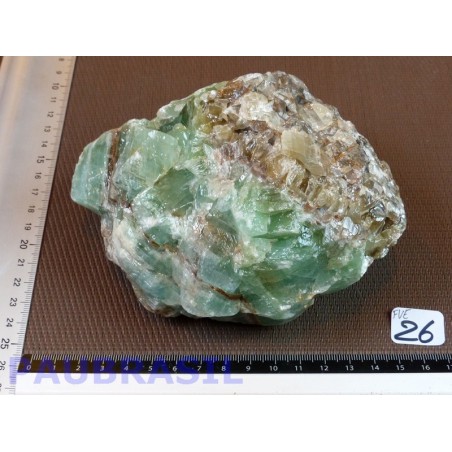 Calcite Verte en Pierre Brute 1364g Q Extra