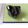 Obsidienne à reflets argent pierre brute 489gr
