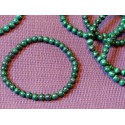 Bracelet MALACHITE qualité Extra en perles de 6mm