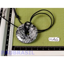 Pi donut pendentif PINOLITE 4 cm Q Extra